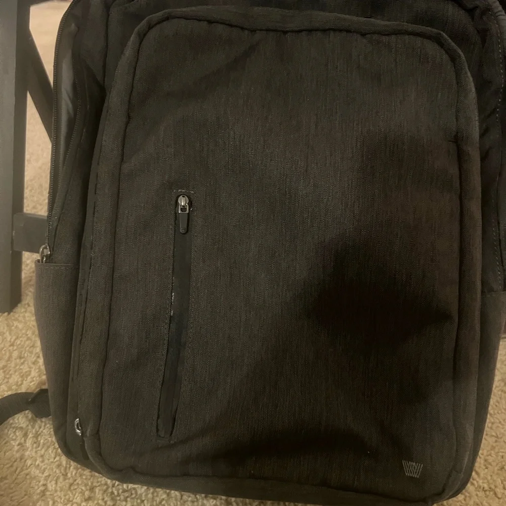 Mack Weldon Charcoal Grey Backpack - Picture 1 of 7